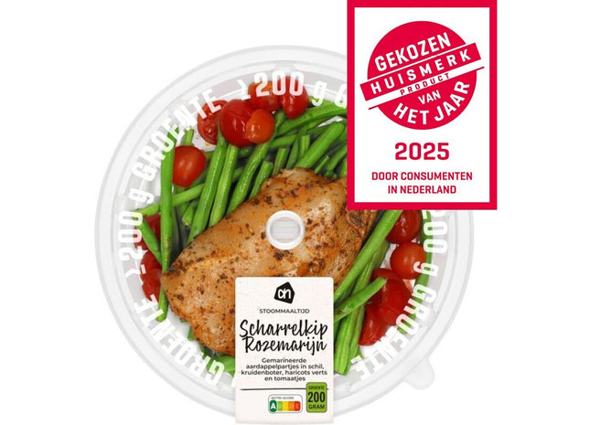 Stoommaaltijd kip rozemarijn