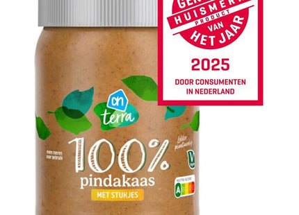 Terra Plantaardig 100% pindakaas stukjes