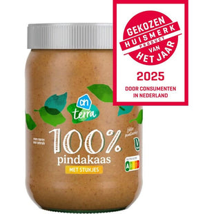 Terra Plantaardig 100% pindakaas stukjes