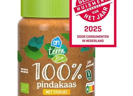 Terra 100 % Bio-Erdnussbutter auf pflanzlicher Basis