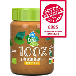 Terra 100 % Bio-Erdnussbutter auf pflanzlicher Basis