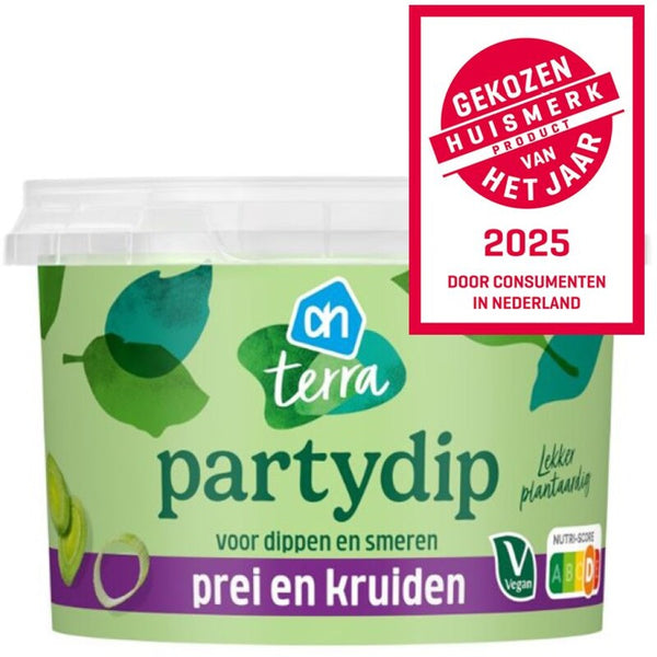 Terra Plantaardig party dip prei en kruiden