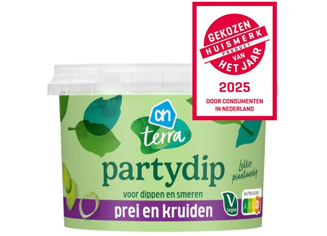 Terra Plantaardig party dip prei en kruiden