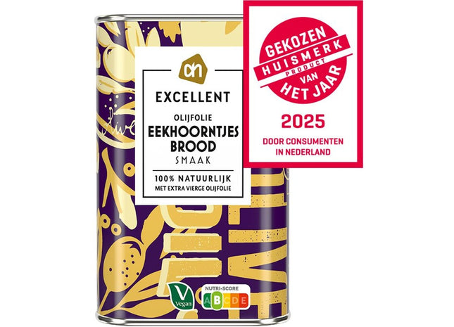 Excellent Olijfolie eekhoorntjesbrood smaak