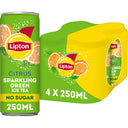 Lipton Ice Tea Green Citrus Sparkling 4-pack