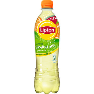 Lipton Ice tea green citrus sparkling no sugar