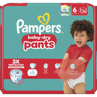 Pampers Baby-dry pants maat 6