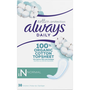 Always Inlegkruisjes bio cotton normal