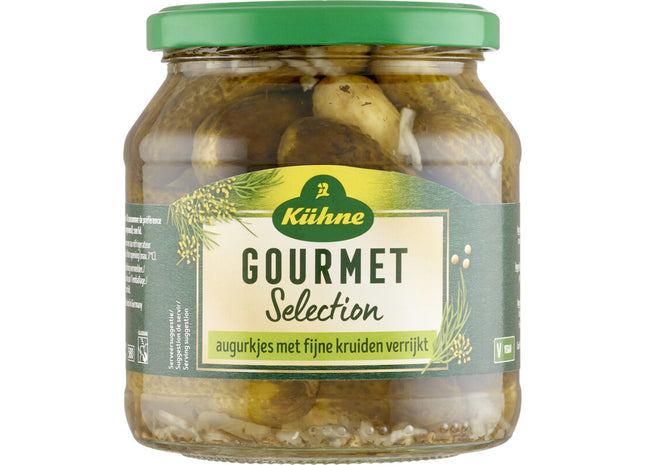 Kühne Kleine augurken met fijne kruiden
