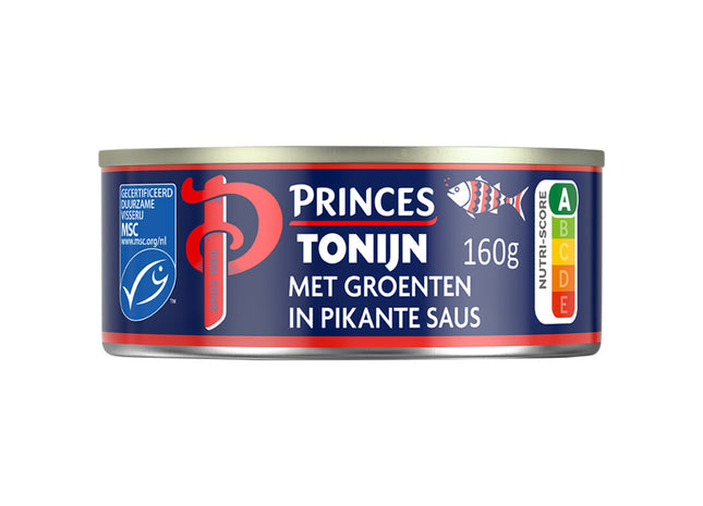 Princes Thunfischstücke, Gemüse