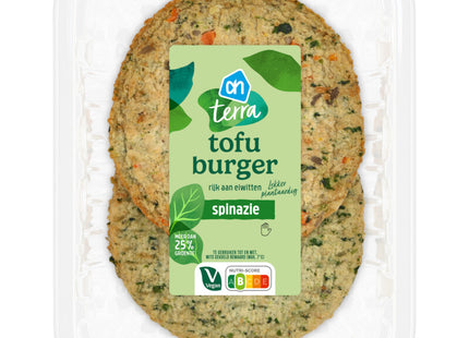 Terra Tofu burger spinazie