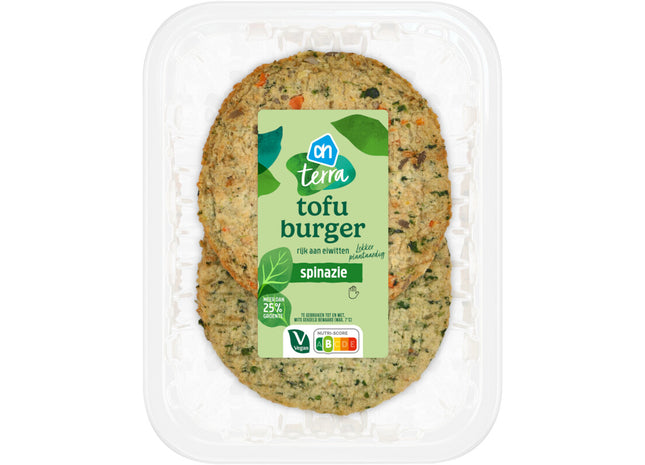 Terra Tofu burger spinazie