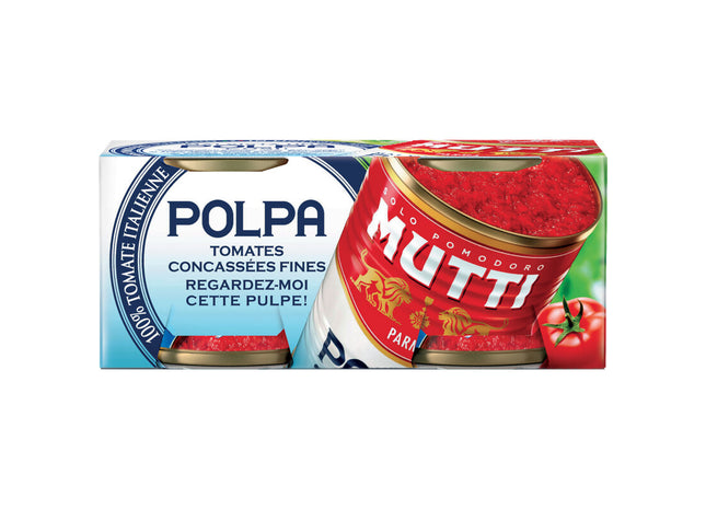 Mutti Polpa fijne tomatenpulp 2-pack