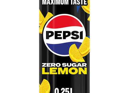 Pepsi Zero sugar lemon