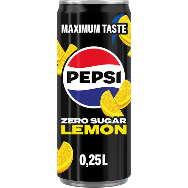 Pepsi Zero sugar lemon