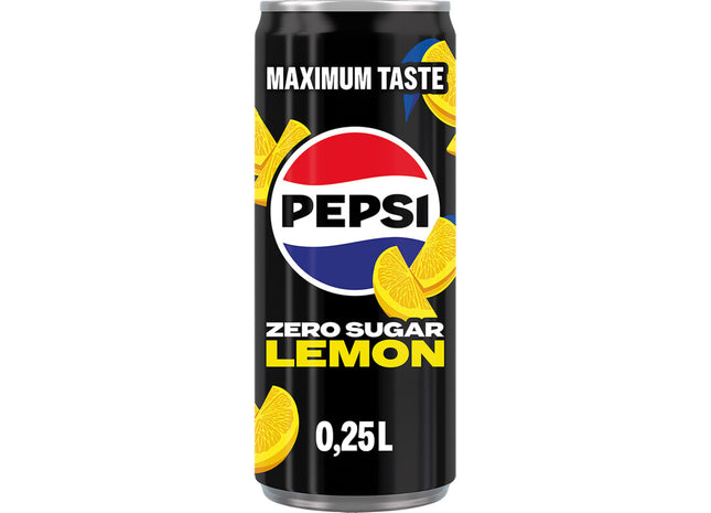 Pepsi Zero sugar lemon