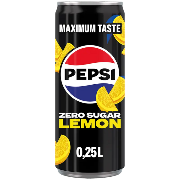 Pepsi Zero sugar lemon