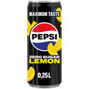 Pepsi Zero sugar lemon