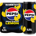 Pepsi Zero Sugar Lemon 4er-Pack
