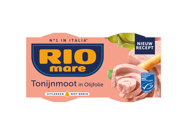 Rio Mare Tonijnmoot in olijfolie 2-pack