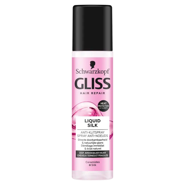 Gliss Kur Anti-Tangle Spray Liquid Silk Shine