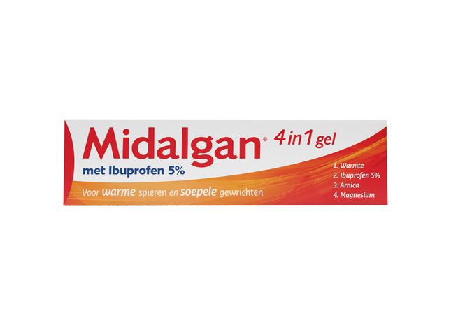 Midalgan 4in1 gel met ibuprofen 5%