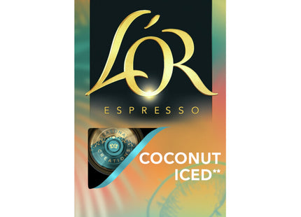 L'OR Espresso coconut iced capsules