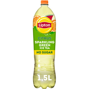 Lipton Ice tea green citrus sparkling no sugar