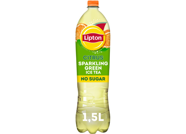 Lipton Ice tea green citrus sparkling no sugar
