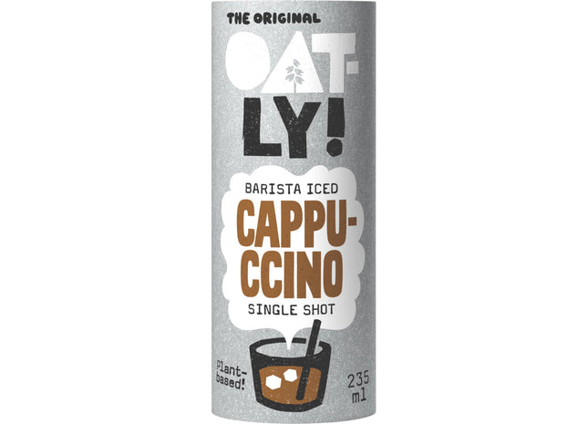 Oatly! Barista iced cappuccino single shot