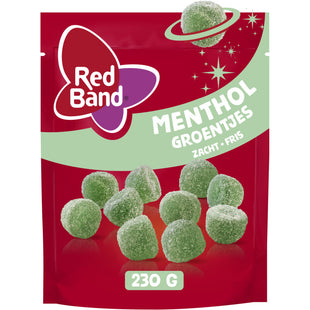 Red Band Menthol groentjes zacht fris