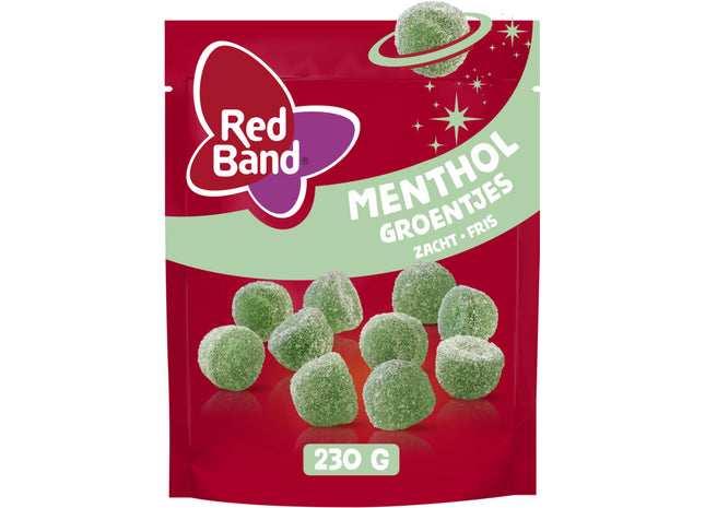 Red Band Menthol groentjes zacht fris