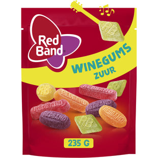 Red Band Winegums sauer