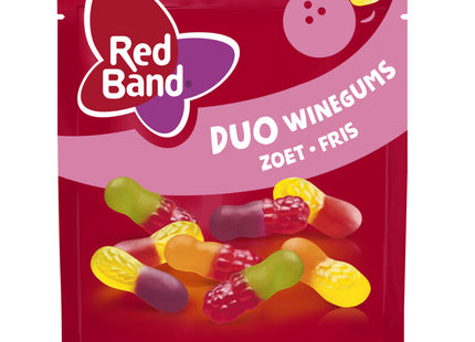 Red Band Duo winegums zoet fris