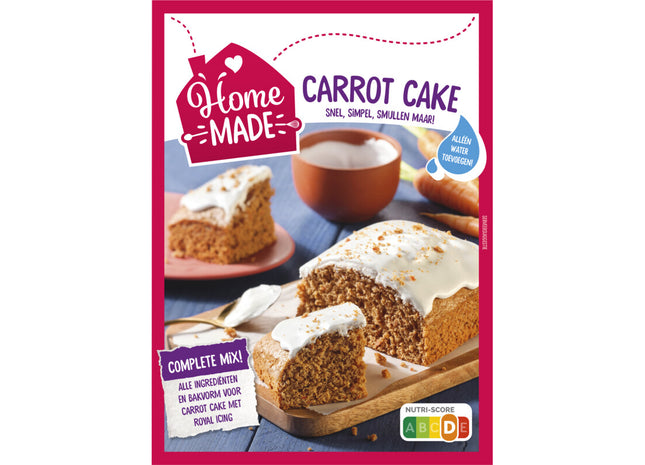 Homemade Mix voor carrot cake