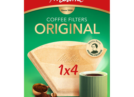 Melitta Original koffiefilters 1x4 bruin