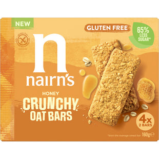 Nairn's Honey crunchy oat bars glutenvrij