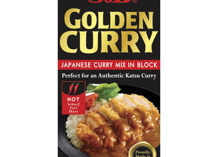 S&B Golden curry Japanese mix hot