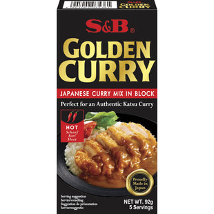 S&B Golden curry Japanese mix hot