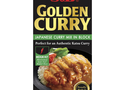 S&B Golden curry Japenese mix medium hot
