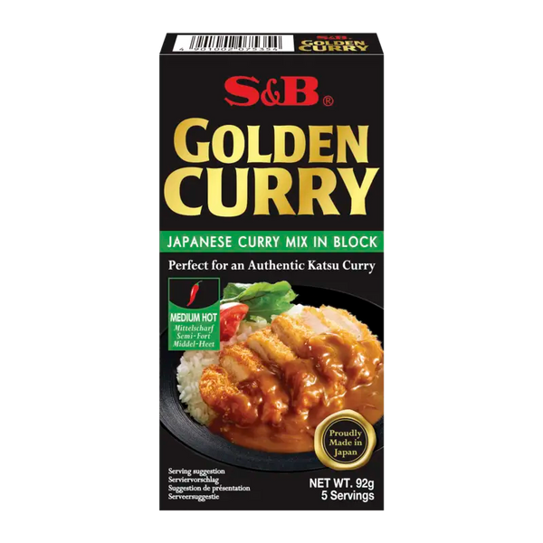S&B Goldene Curry Japanische Mischung mittel scharf