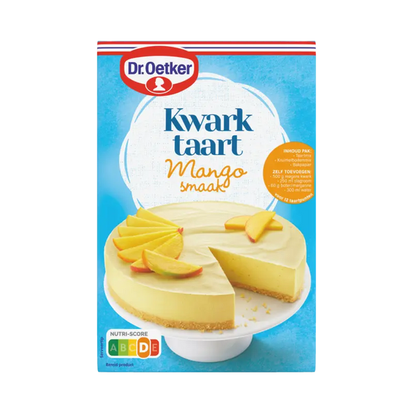 Dr. Oetker Quarktorte Mangogeschmack Backmischung