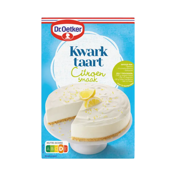 Dr. Oetker Kwarktaart citroensmaak bakmix
