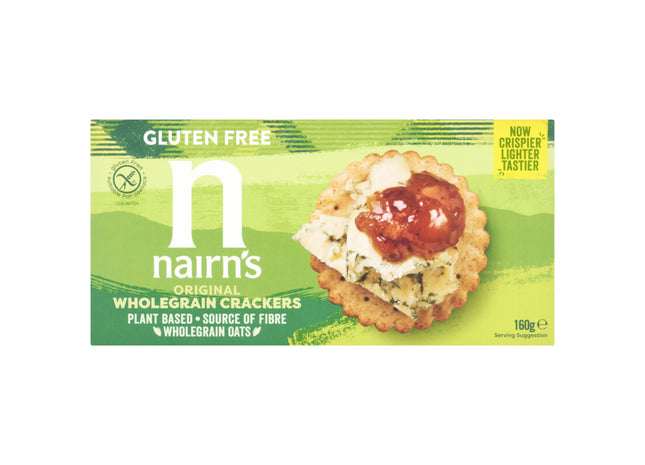 Nairn's Volkoren crackers glutenvrij