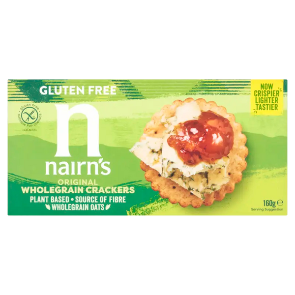 Nairn's Volkoren crackers glutenvrij