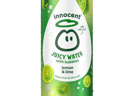 innocent Juicy water with bubbles lemon & lime