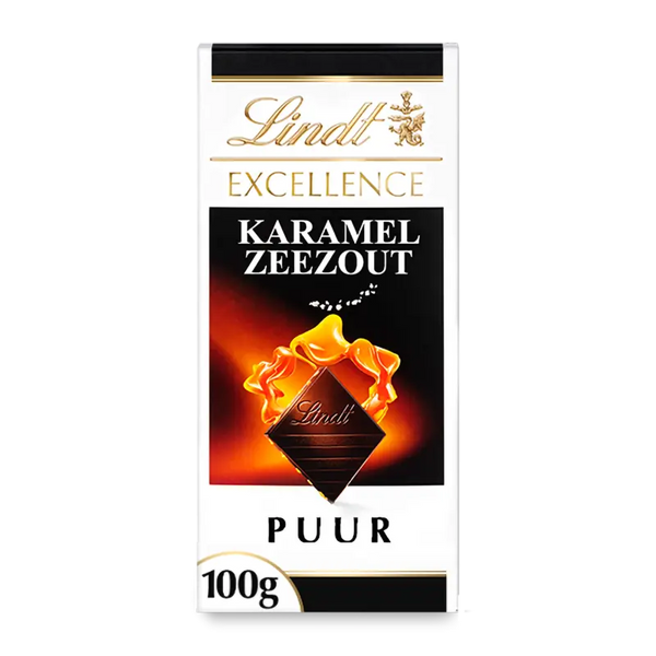 Lindt Excellence caramel sea salt chocolate