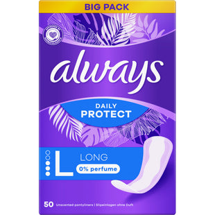 Always Protect long 0% perfume inlegkruisje