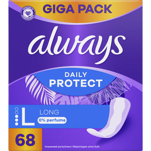 Always Protect long 0% perfume inlegkruisje