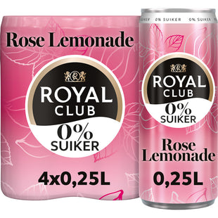 Royal Club Rose lemonade 0% suiker 4-pack